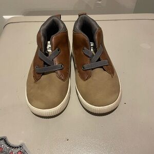 Carter's Brown and Tan Kids Sneakers
